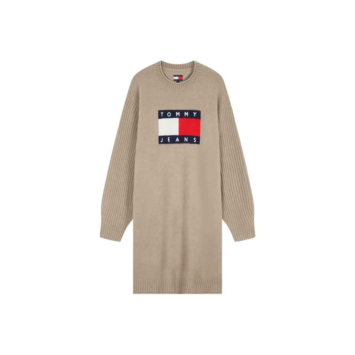 Tommy Hilfiger Длинное платье с длинными рукавами женское