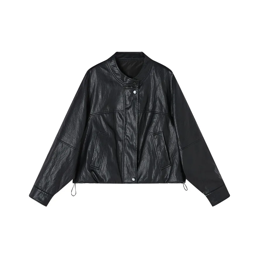 XIANGYING Кожа Куртка Женская