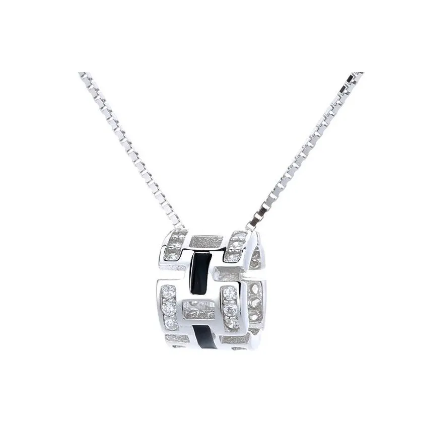 CHRROTA 925 стерлинговое серебро ожерелья женские