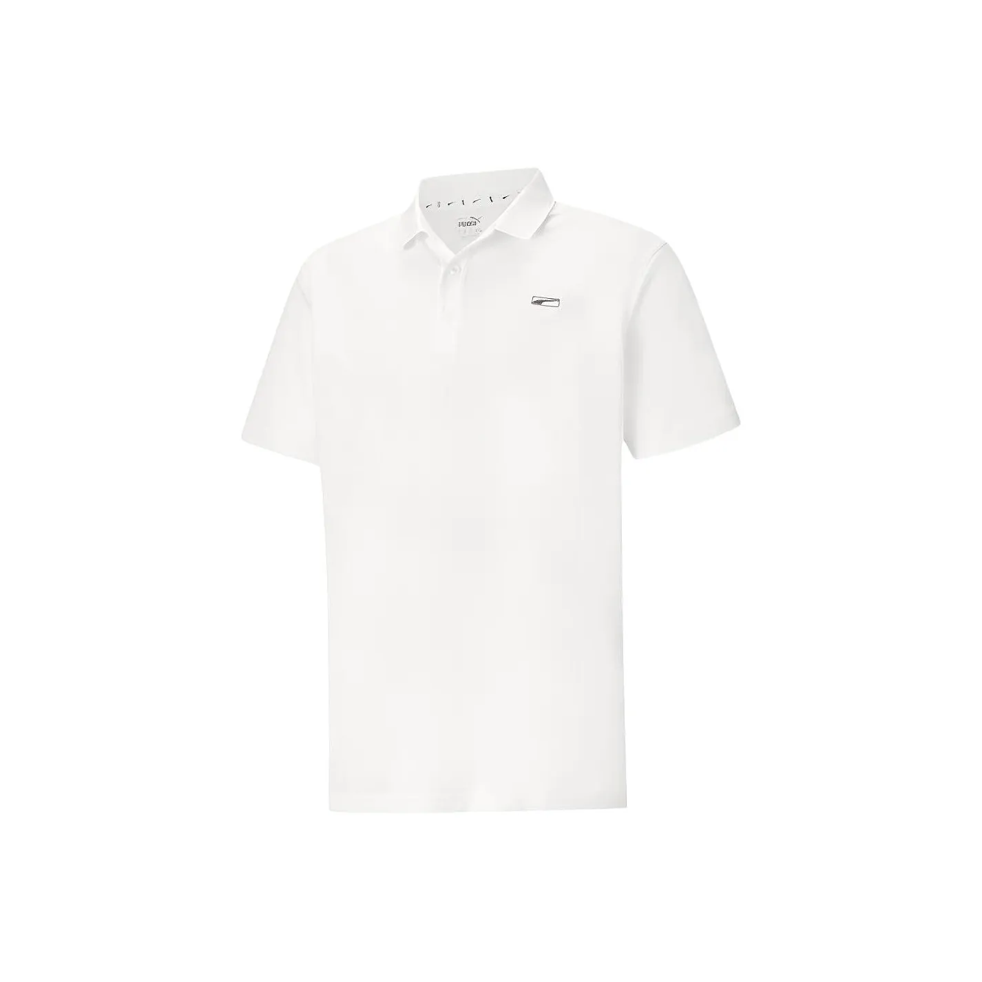 PUMA Pique Polo Мужское Белое