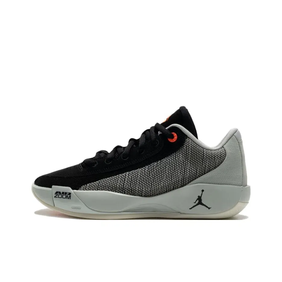 Джордан Luka .77 Low Топ Баскетбольные кроссовки Мужской Серый Черный