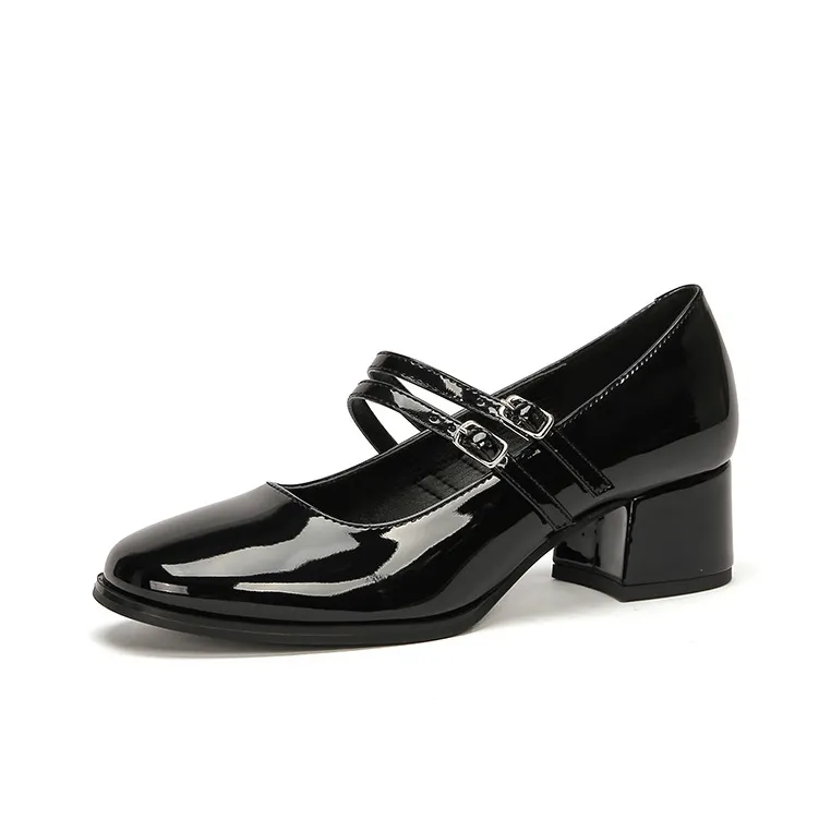 CAOT Грубый каблук Мэри Джейн Женские туфли