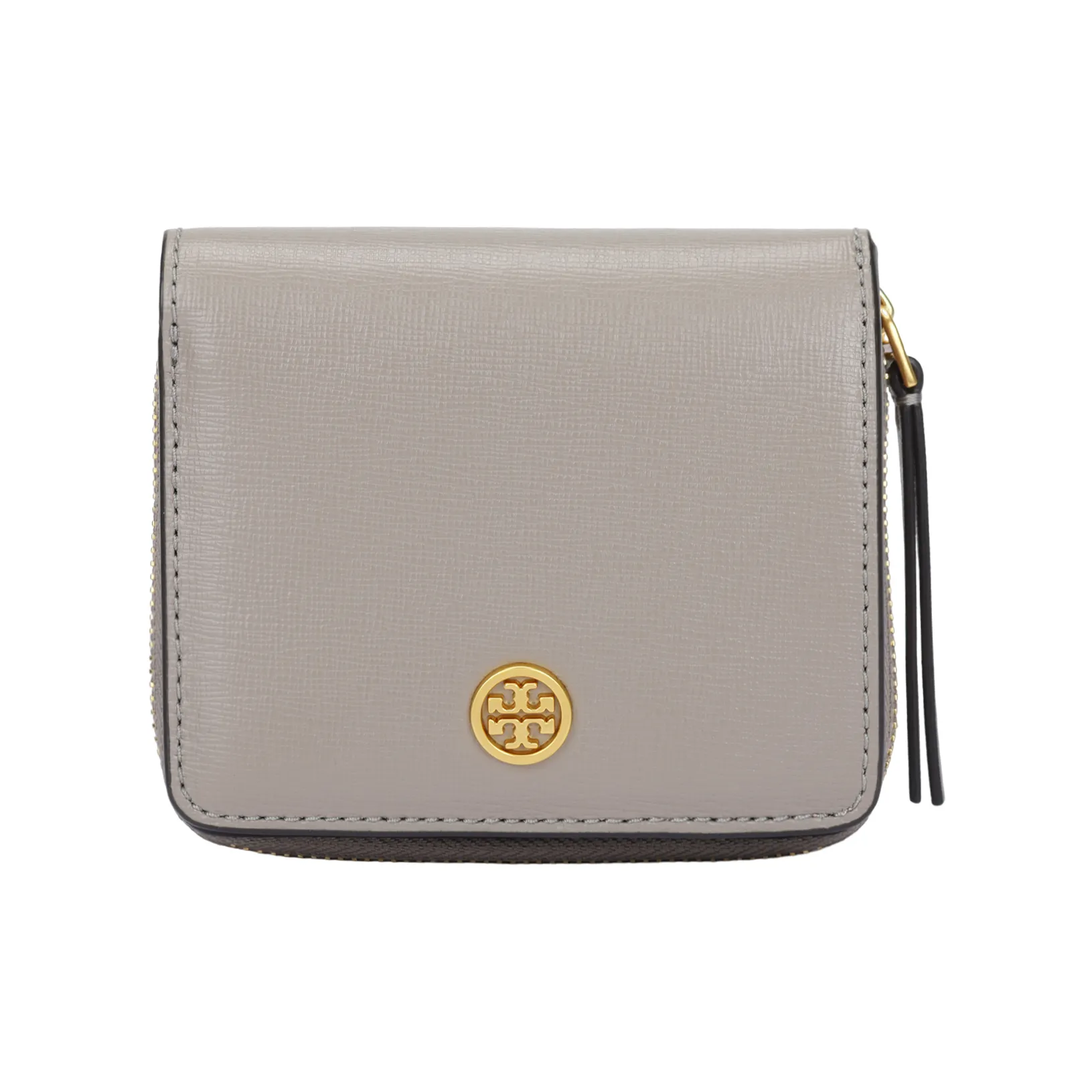TORY BURCH Robinson Кожа Кошелек Стандартный Женский Серый