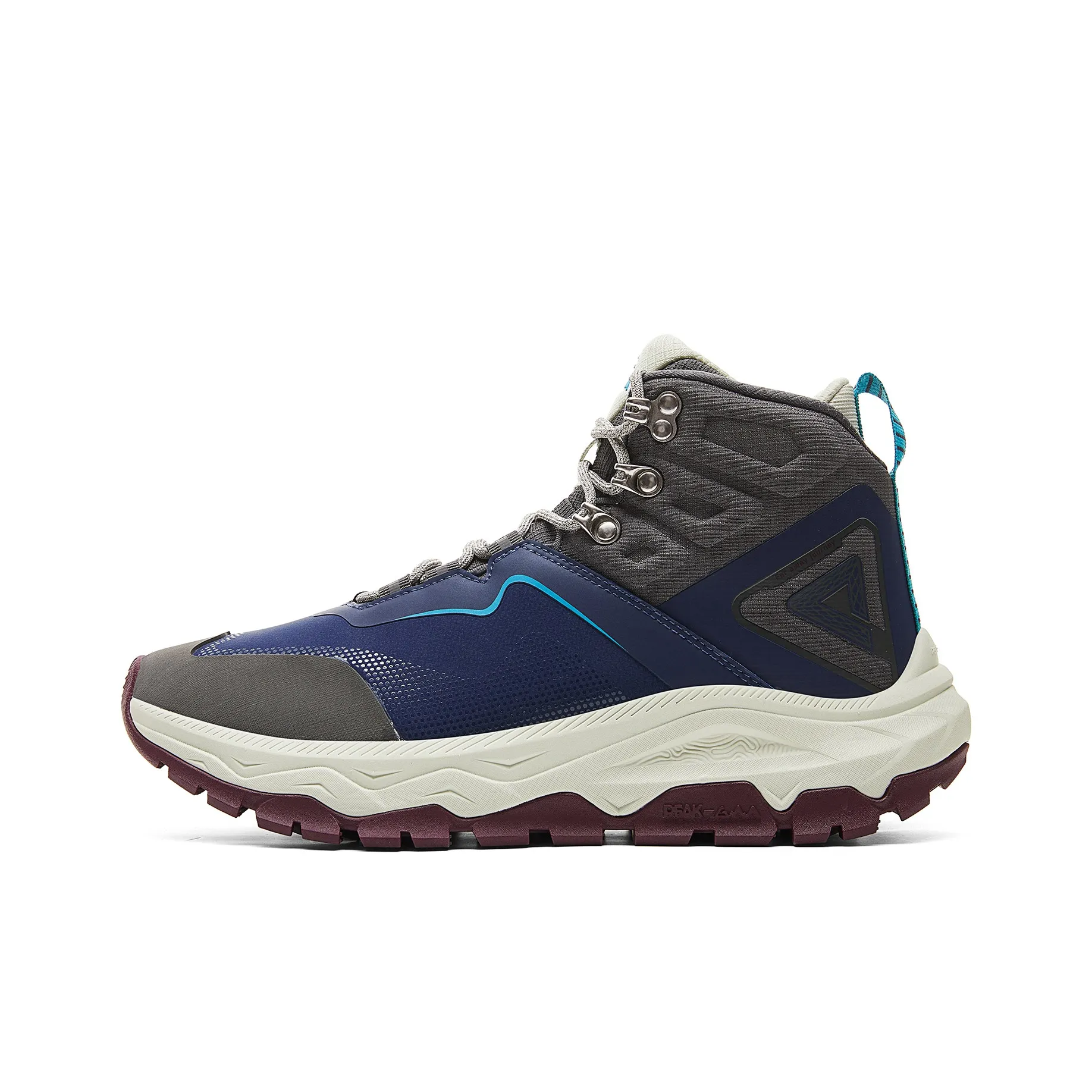 PEAK Амортизация Устойчивость к истиранию и Высокие свойства прочности Топ Повседневная обувь Мужская Синий Серый