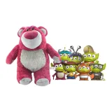 스트로베리 곰돌이 향기 모델 (scented 30cm) + 세 눈 펜던트 (랜덤 배송)