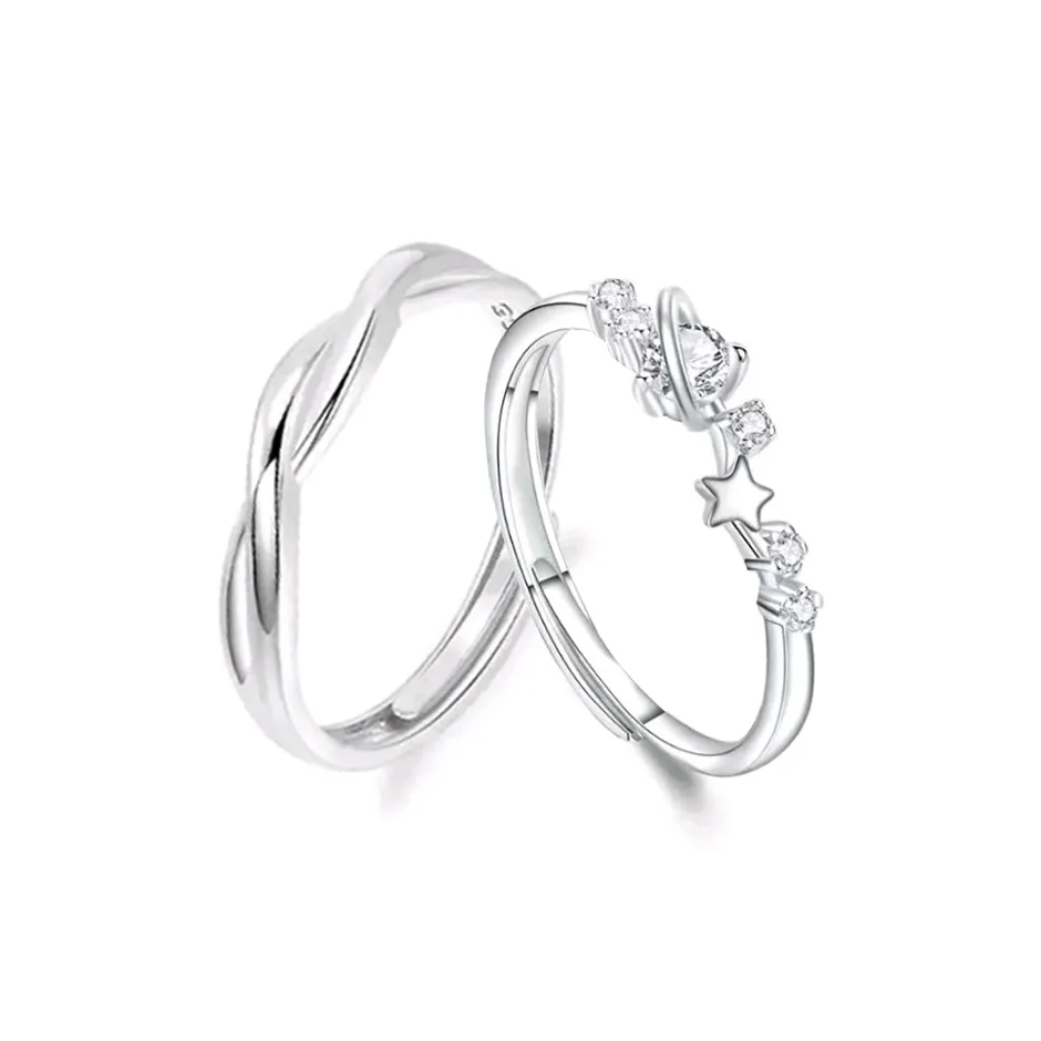 I YOU Серебряные Кольца Унисекс