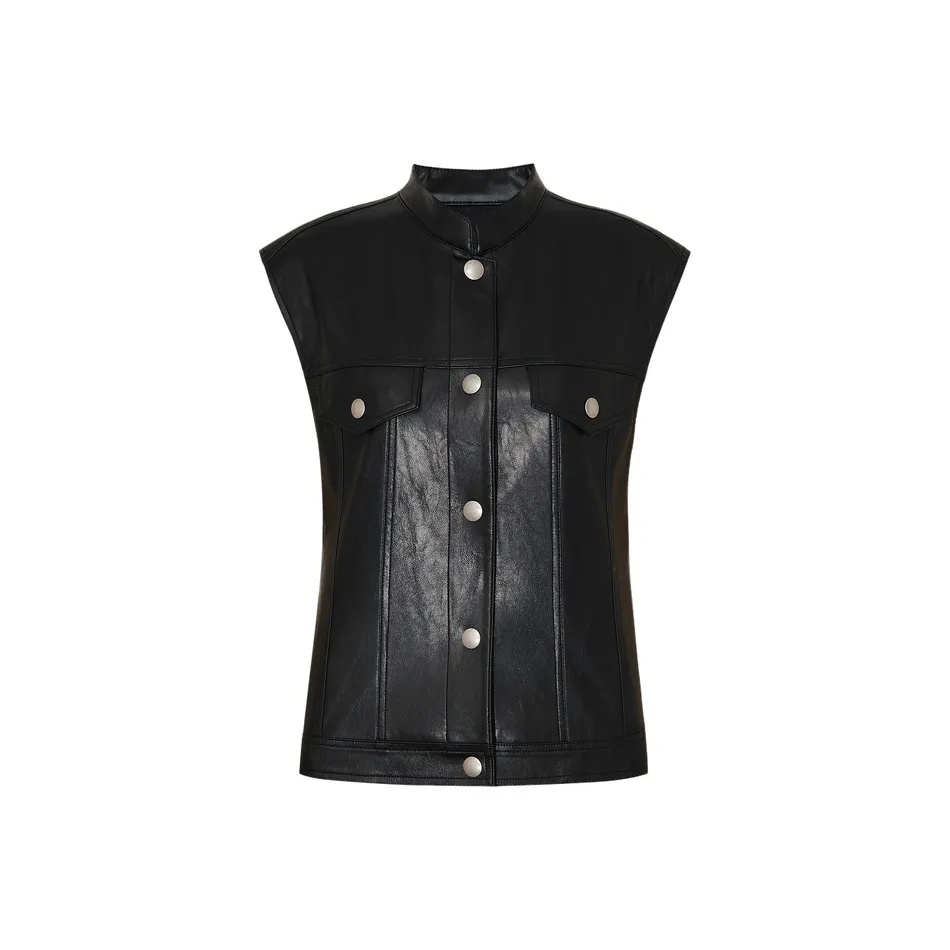 MO&CO Черные Женские Жилеты