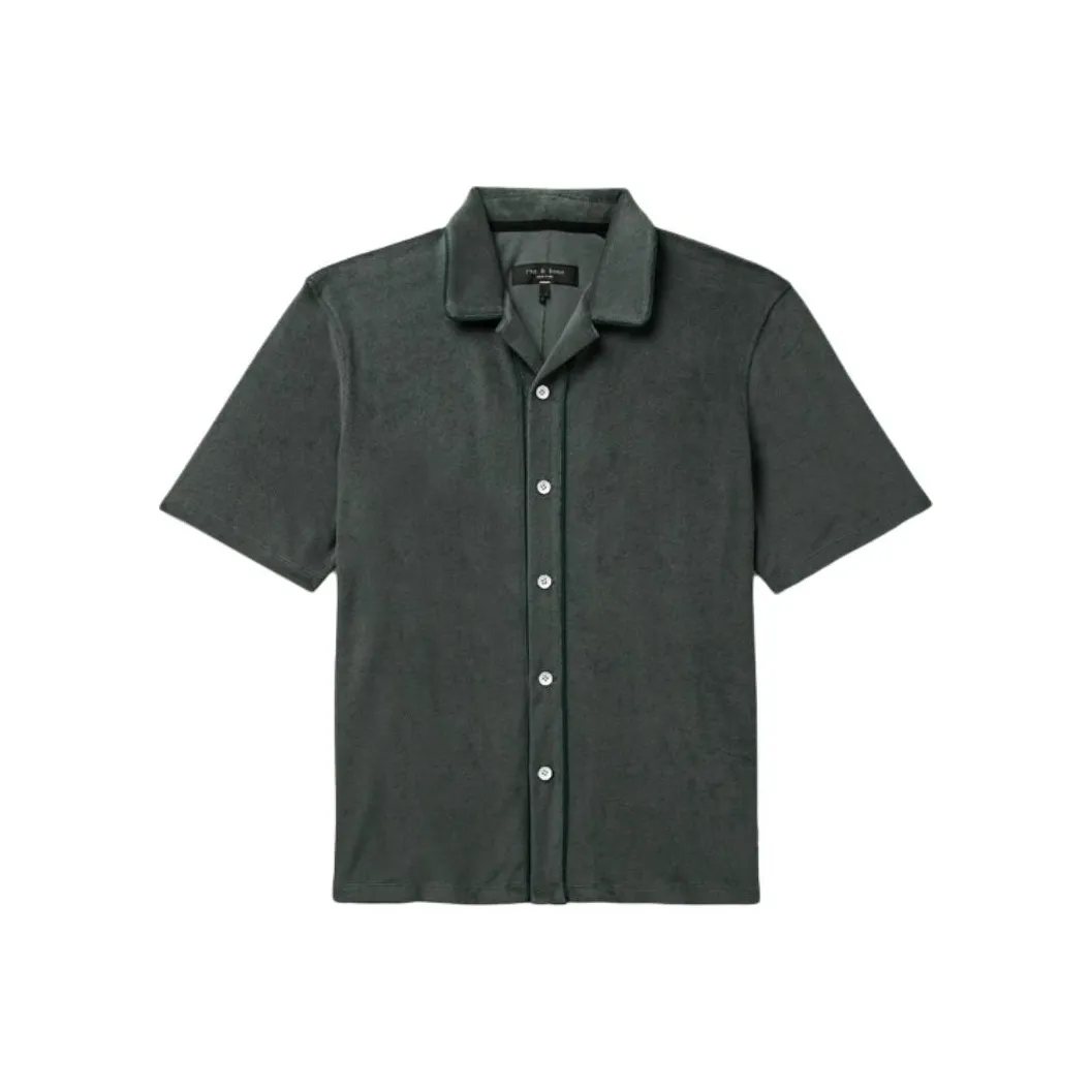 RAG BONE Зеленые Мужские Рубашки