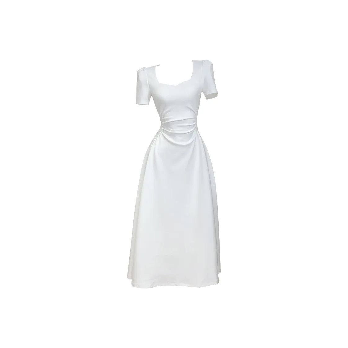 GJFD GOOD Job Иней Moon Shadow Короткий рукав Платье Женское