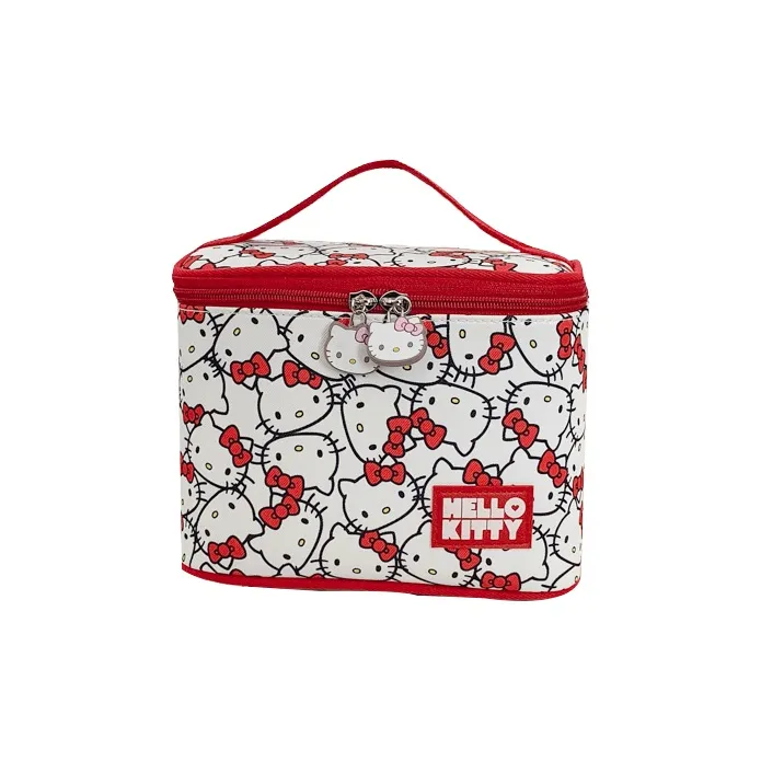 Sanrio Hello Kitty Polyester Косметичка Стандартная Женская Красная