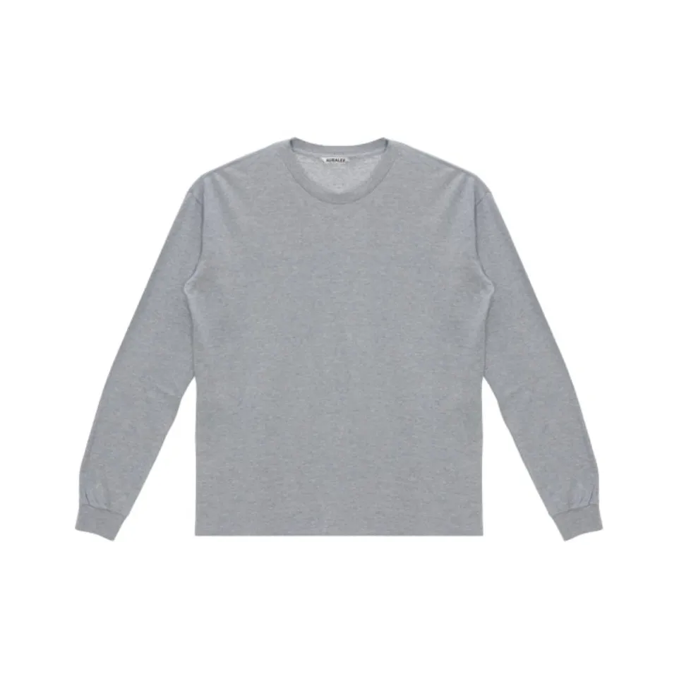 Auralee Серый Мужской T-Рубашки