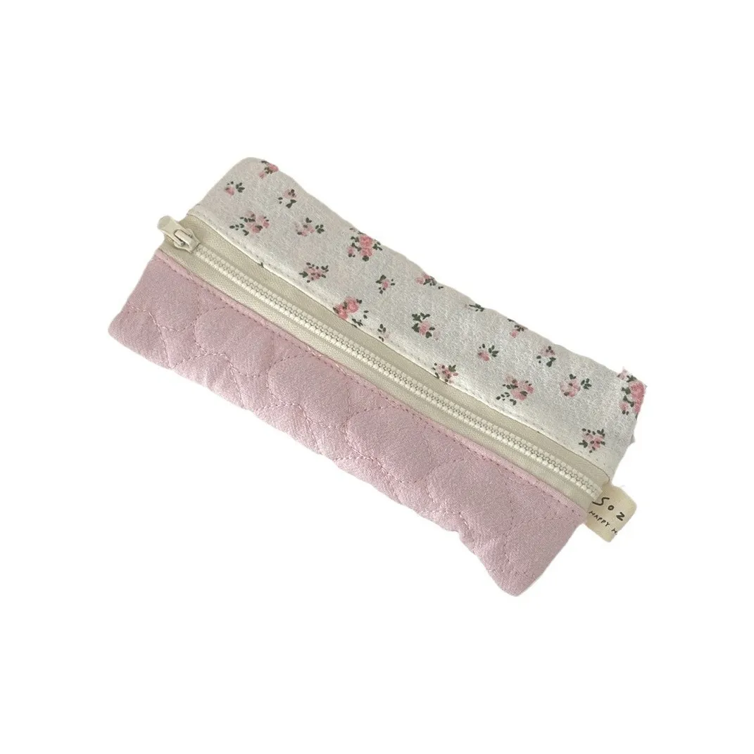 OMGD New Arrival Soft Small Floral Makeup Pen Pouch