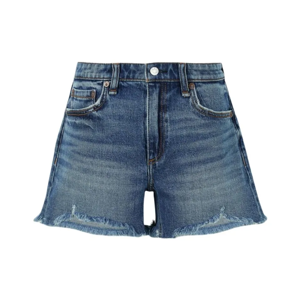 RAG BONE Blue Женские Джинсовые Шорты