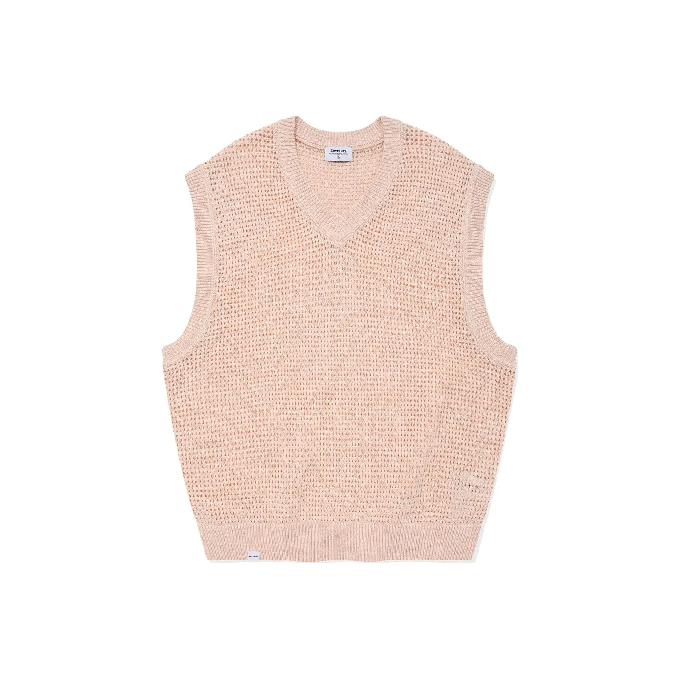 COVERNAT SS24 Жилет Мужской Лосось