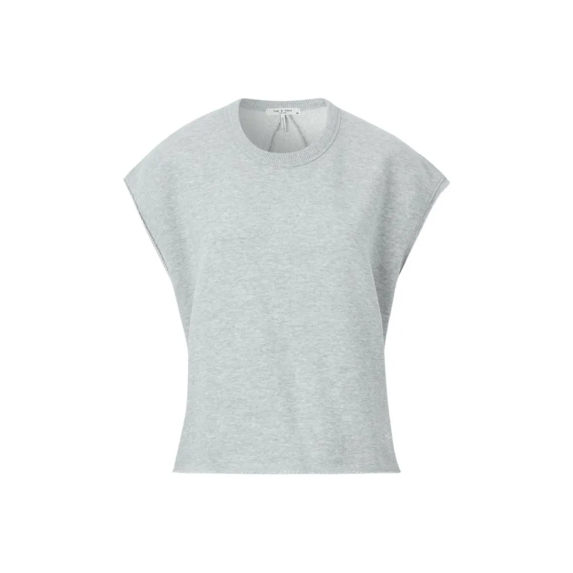 RAG BONE Темно-серые женские футболки