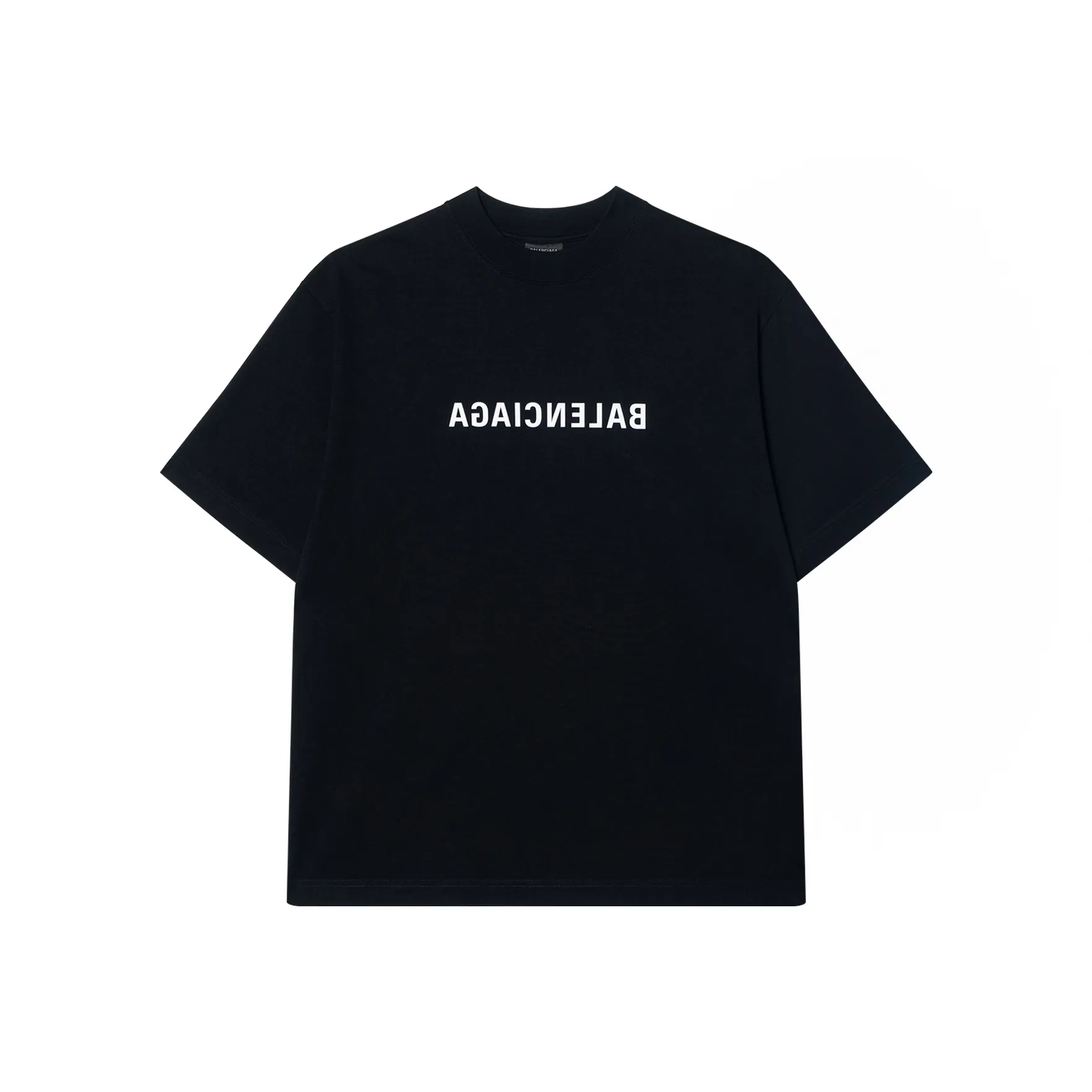 Balenciaga SS22 T Shirt Loose Fit Unisex Black