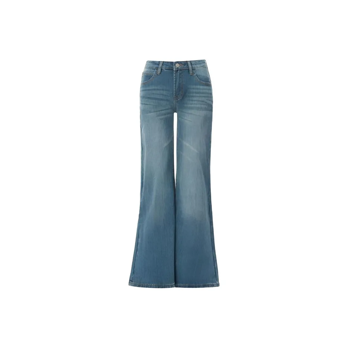 DANCANG Утягивающие Расклешенные Джинсы Женские