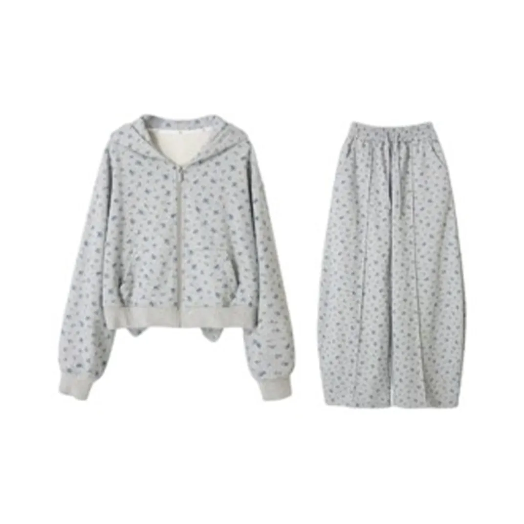 COVER TIME Серый Женские Повседневные Костюмы