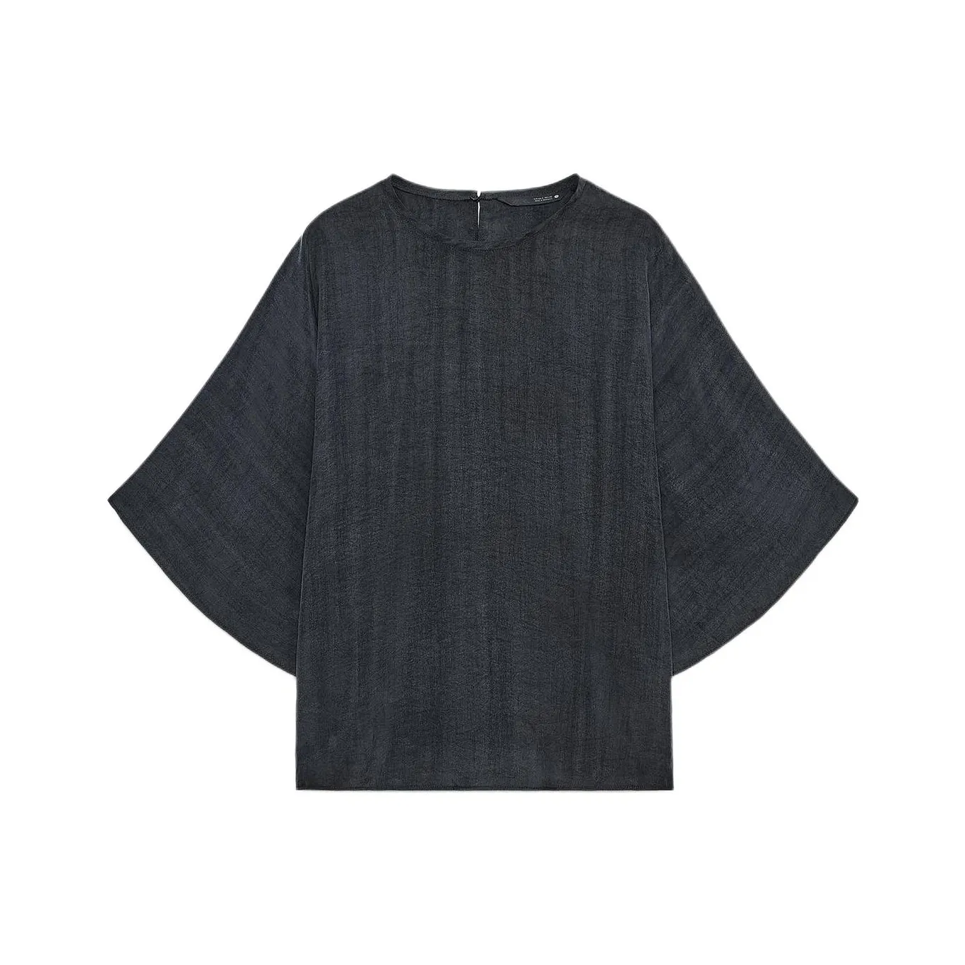 ZARA ZW Series Зебра с принтом Серый Женские T-рубашки