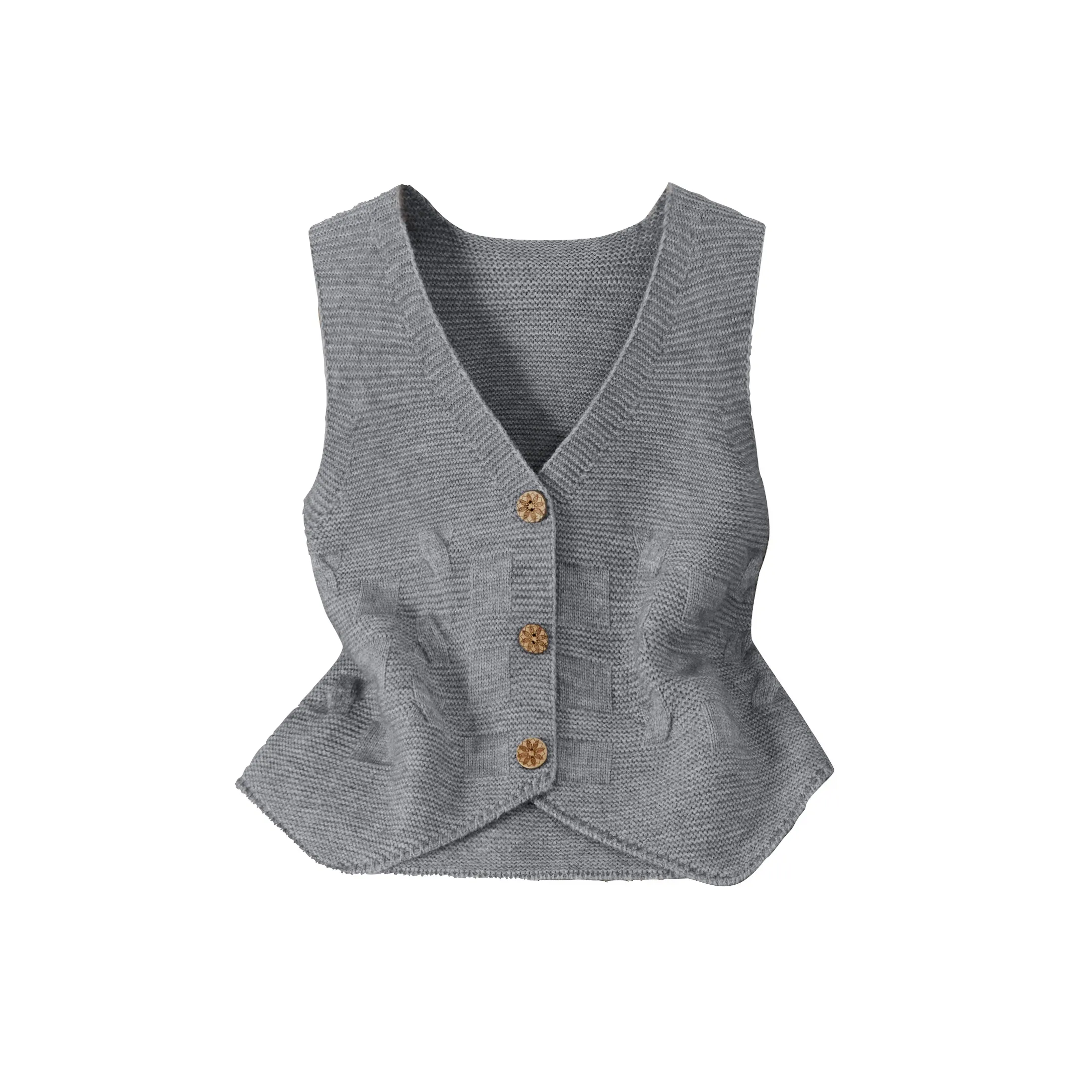 TOUCH Серый Женский жилет