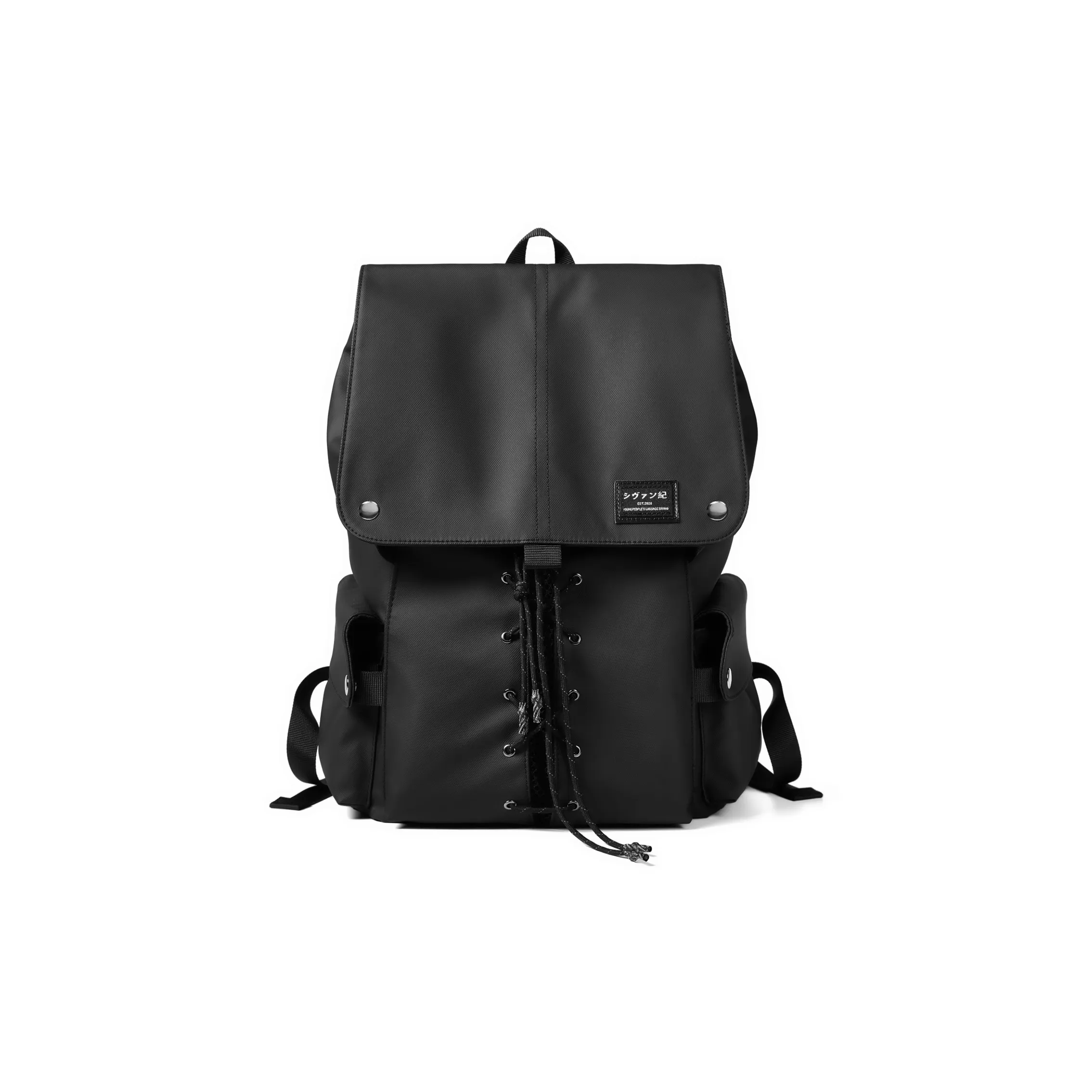 CHAOFANJI Оксфорд Студенты Коммутирование Рюкзак Стандартный Унисекс Черный Белый