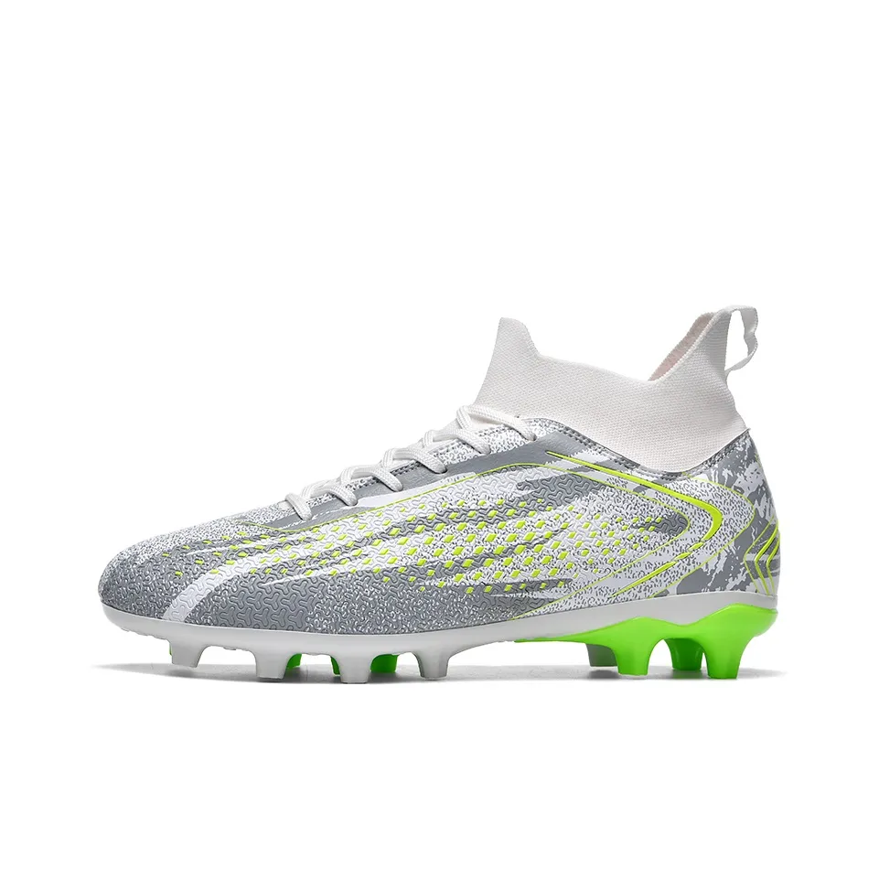 Питер Пэн Амортизация Устойчивость к истиранию Баланс MID Топ Детские футбольные бутсы Подростки