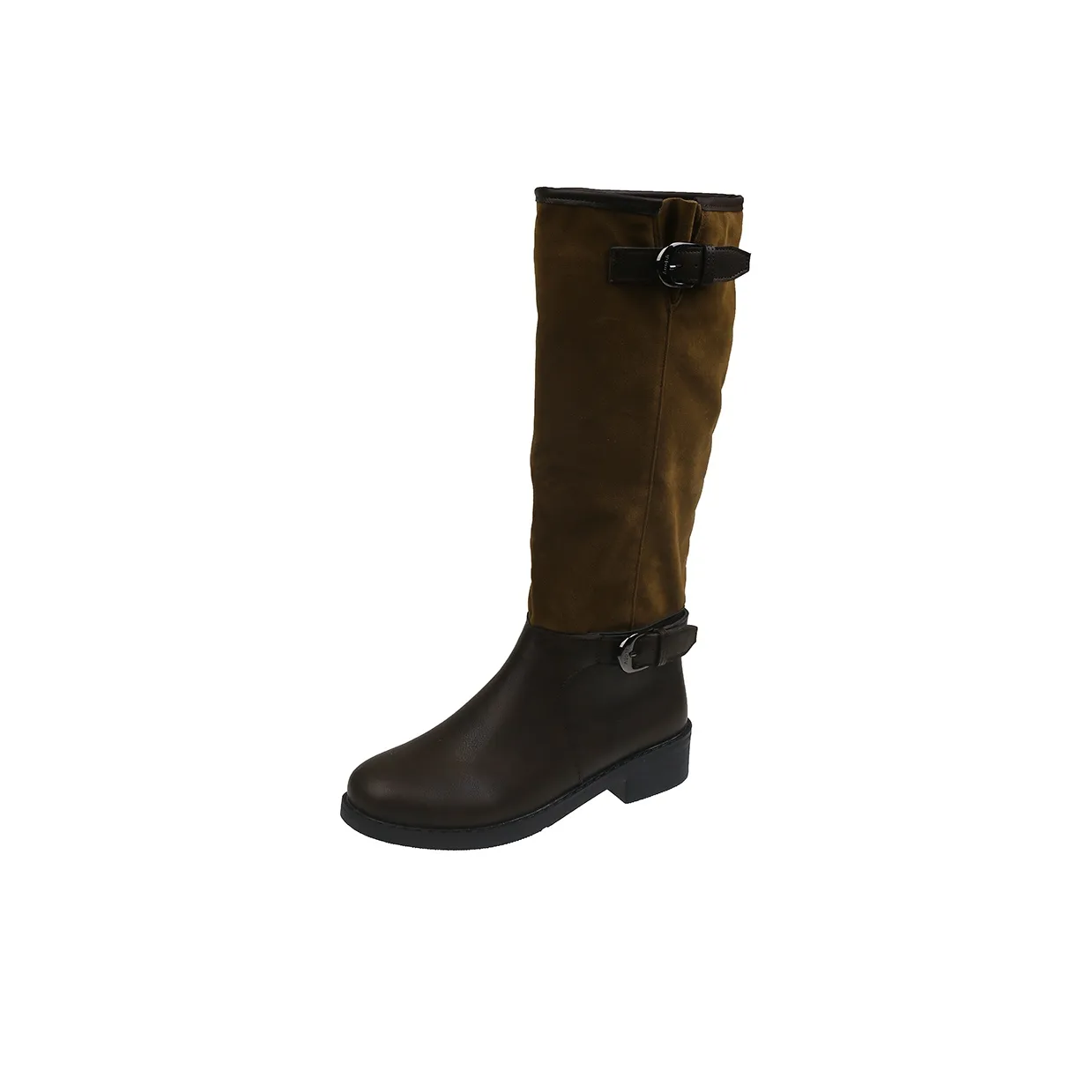 ALXNAN Женские высокие сапоги на колено