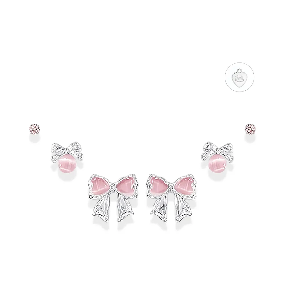 Барби Alloy Серьги-гвоздики Женские