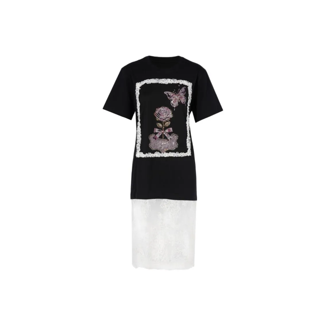 TCH Короткий рукав Платье Женское