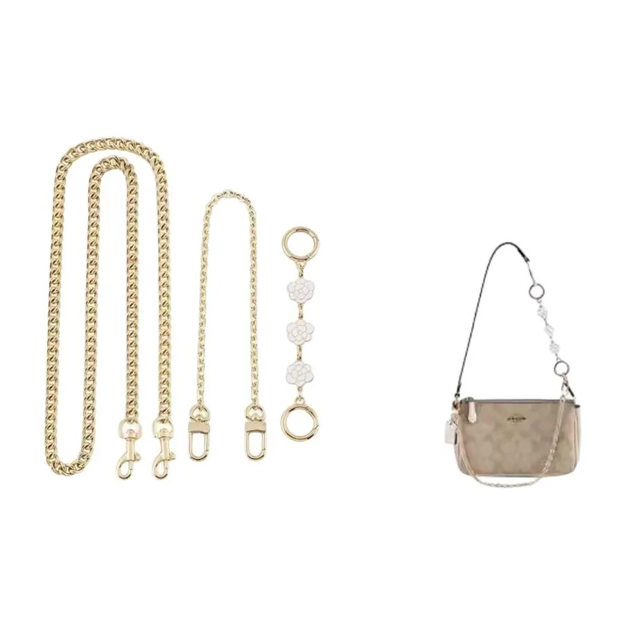 Modified Sauce Металл Сумка Ремень Женские Золотой Тон