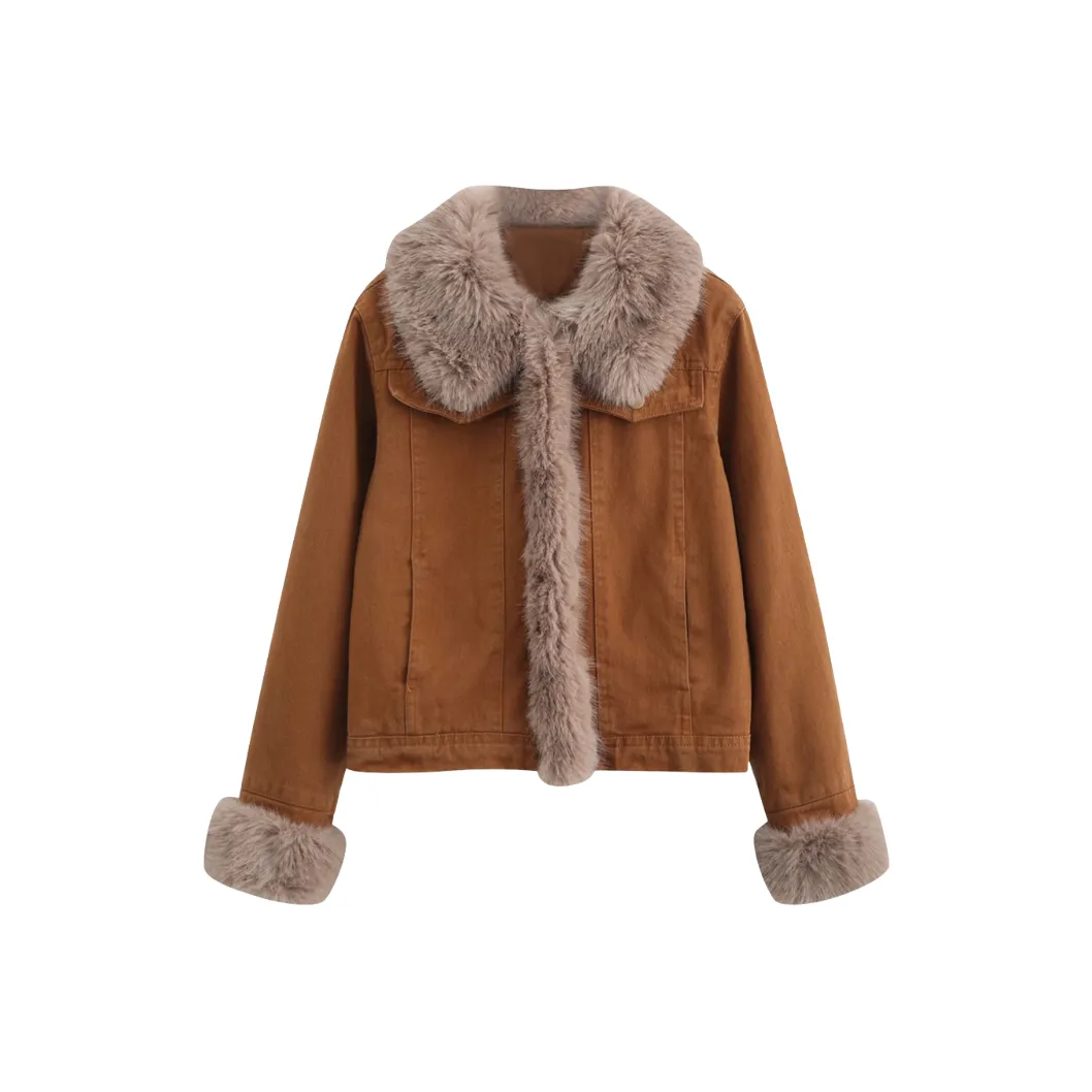 ARIADNAW STUDIO Коричневый Женский Куртки