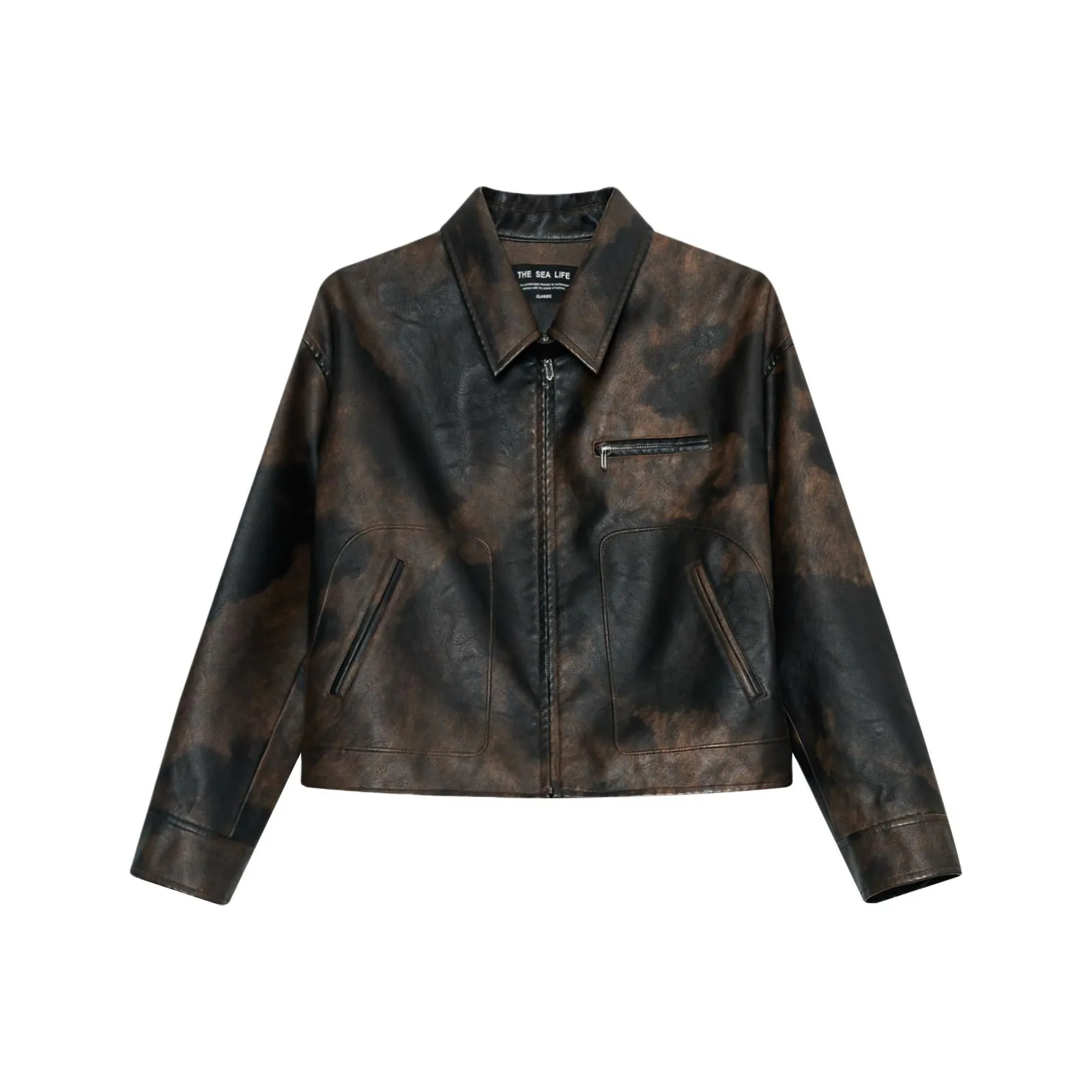 THE SEA LIFE Каштановые Женские Куртки