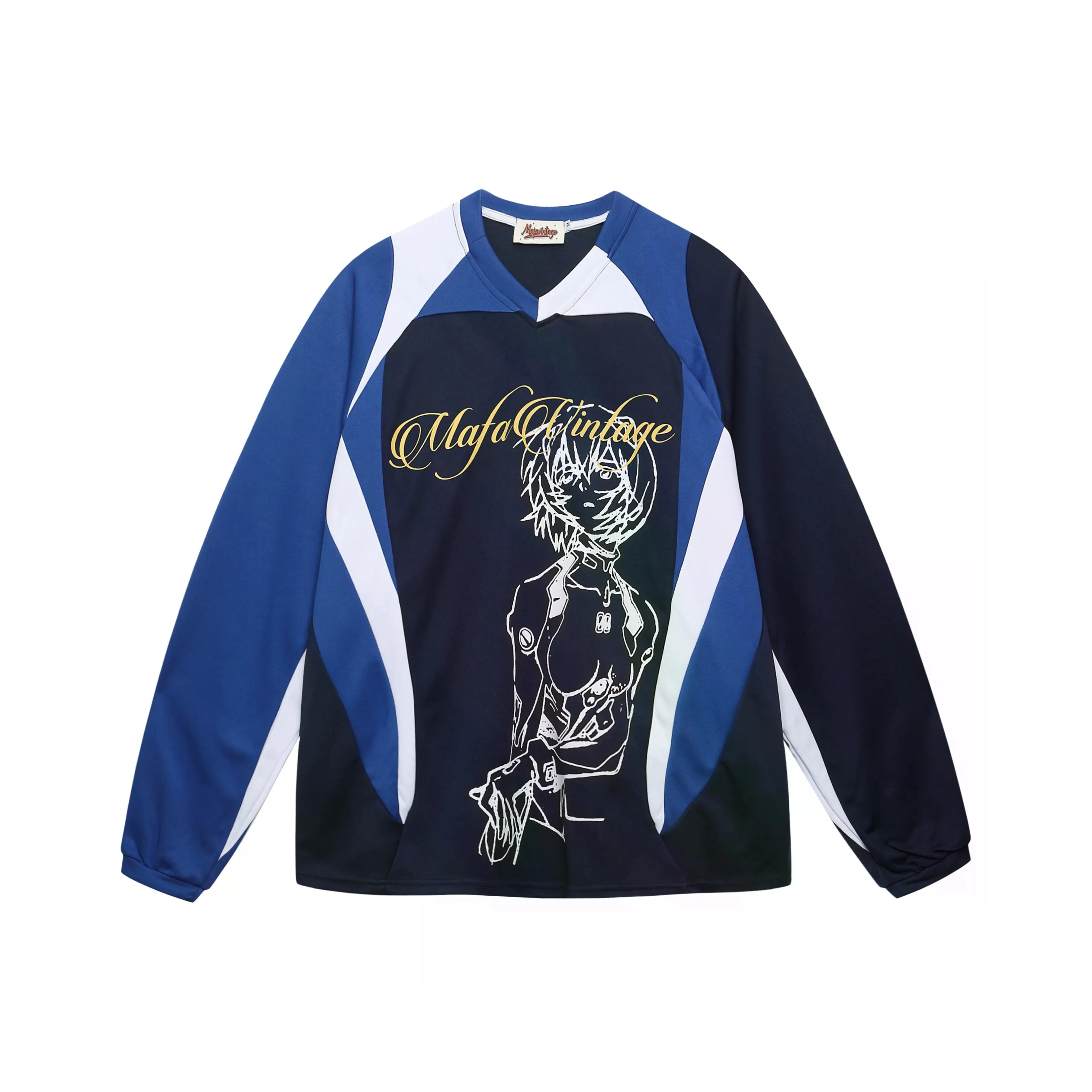 WAYHWEI Синий Унисекс T-рубашки