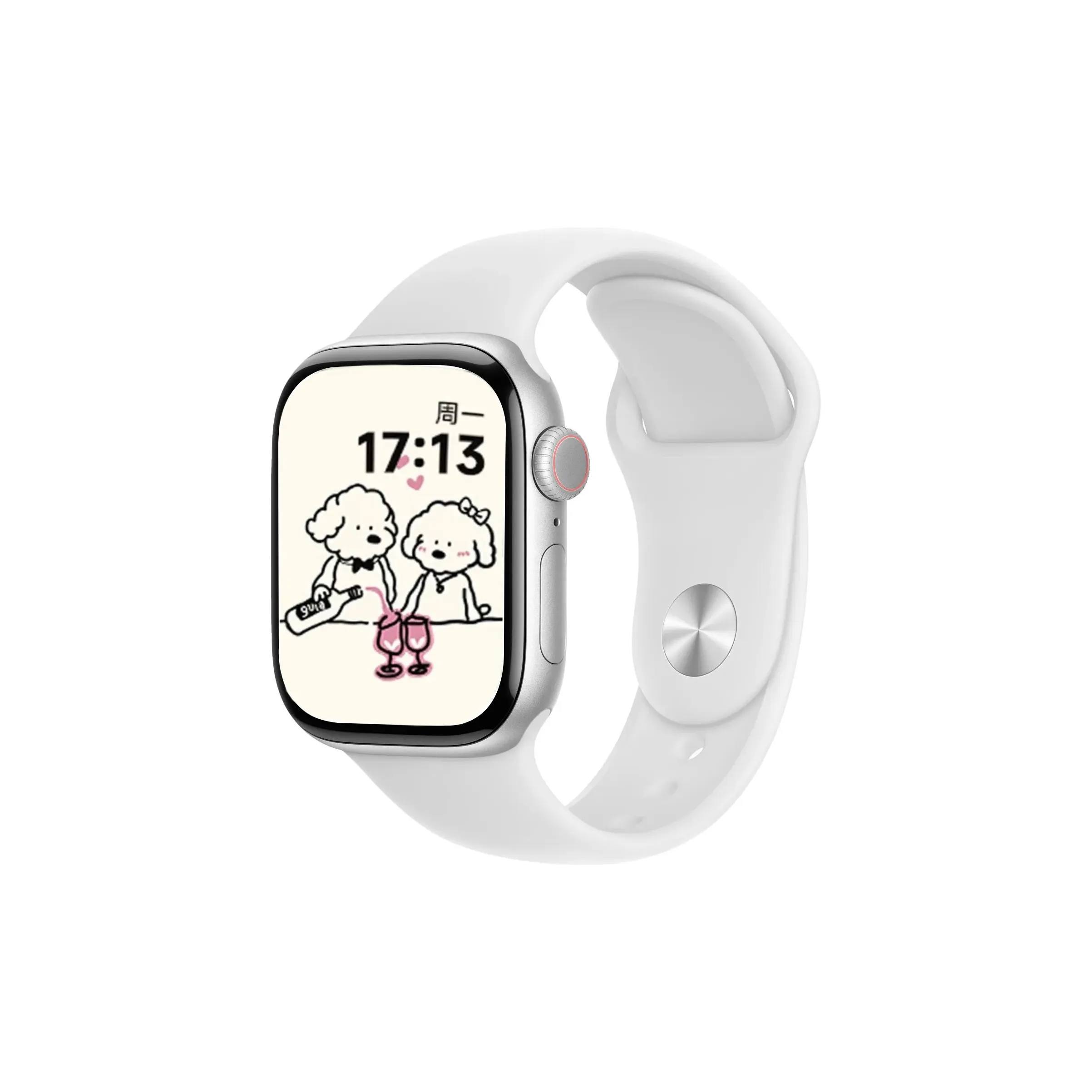 MUZHITIANKONG Ремешок Apple Совместимость Кремниевый Материал