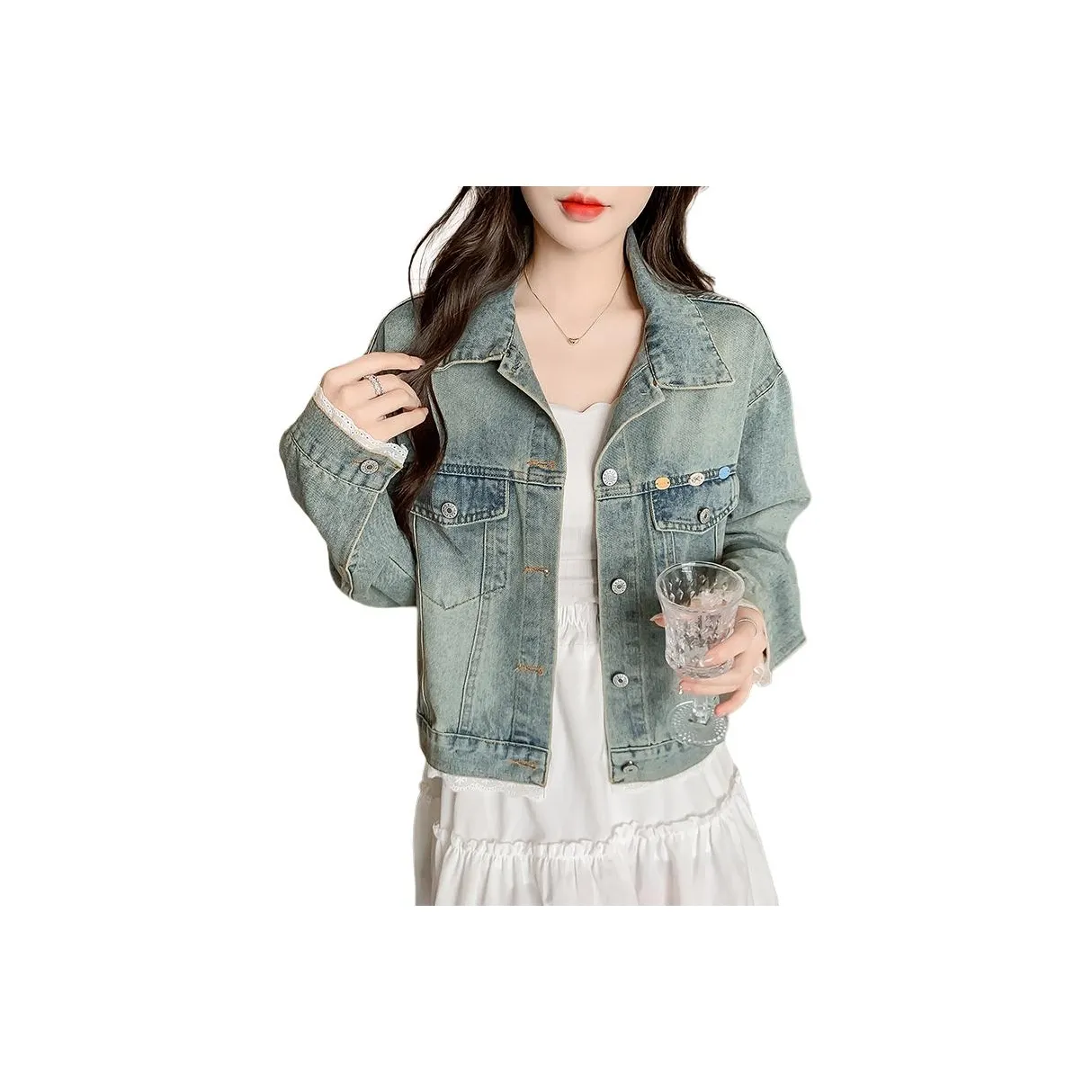 Mu Xiao Xin Denim Jacket Women's