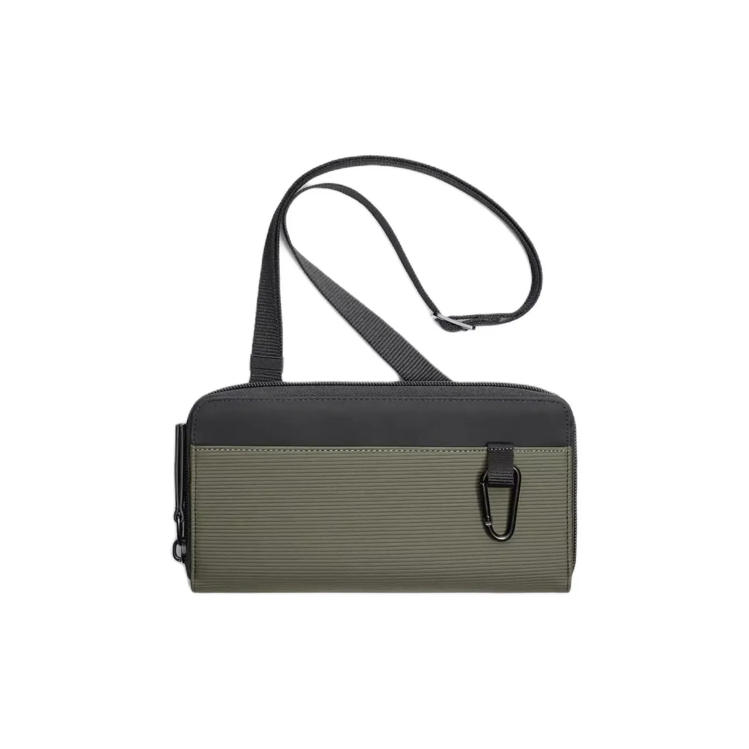 ZARA Artificial Leather Crossbody One Shoulder Wallet Men's Khaki Green ZARA Искусственная кожа через плечо одно плечо кошелек мужской хаки зеленый