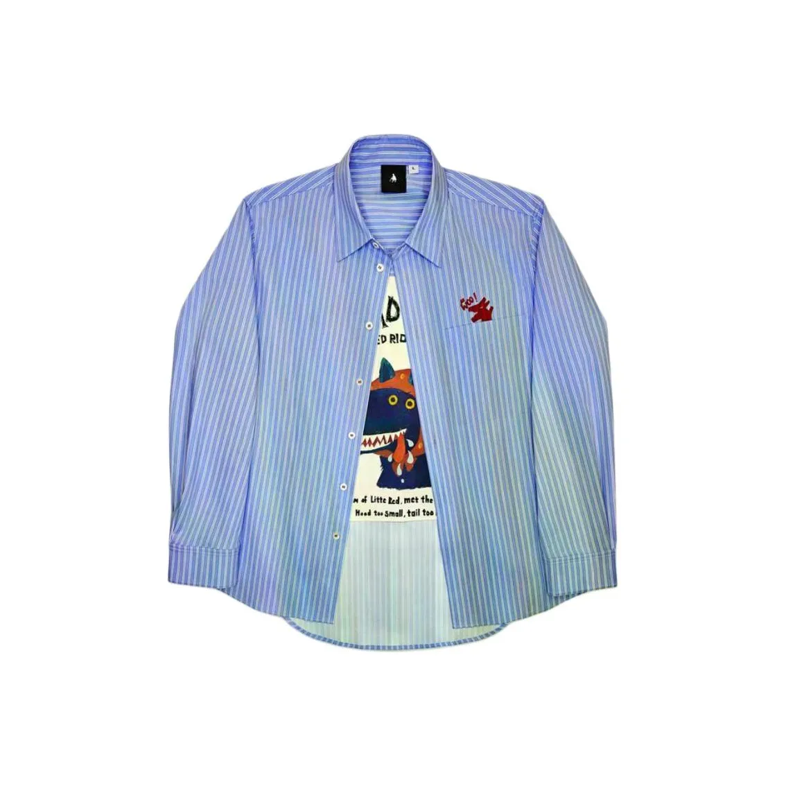 FACEON LAB Светло-синие унисекс рубашки