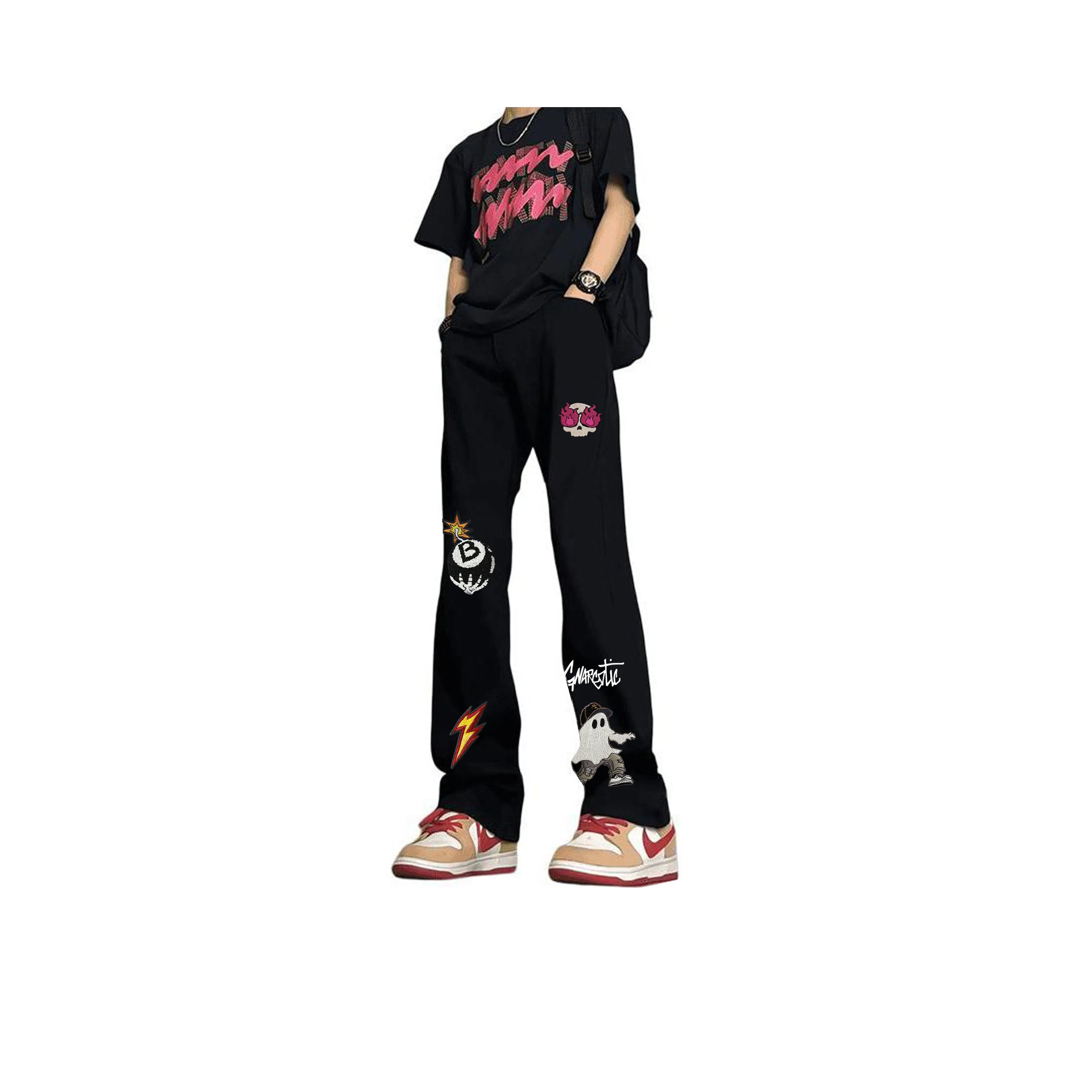 Удобный и освежающий джинсы унисекс