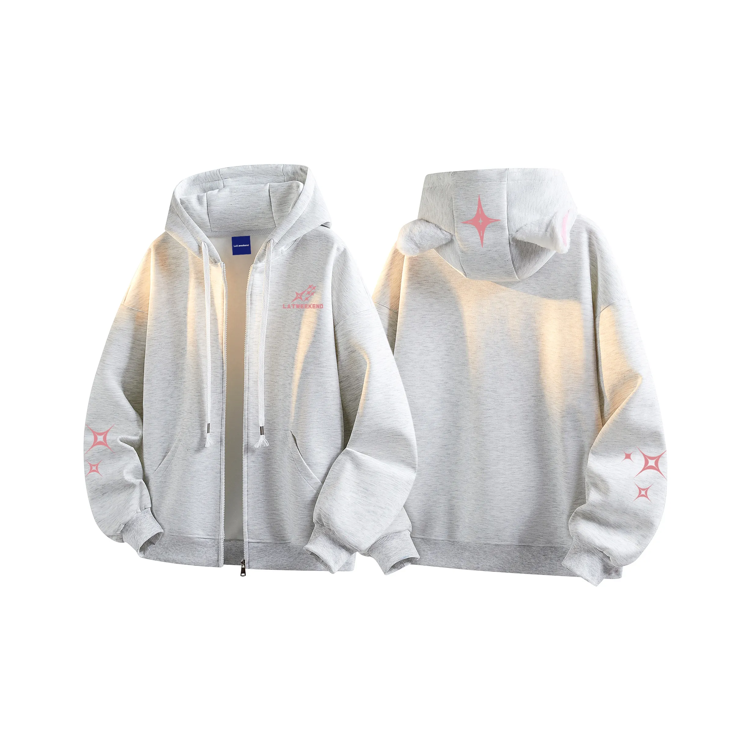 LA'T.WEEKEND Толстовка Унисекс 2 упаковки