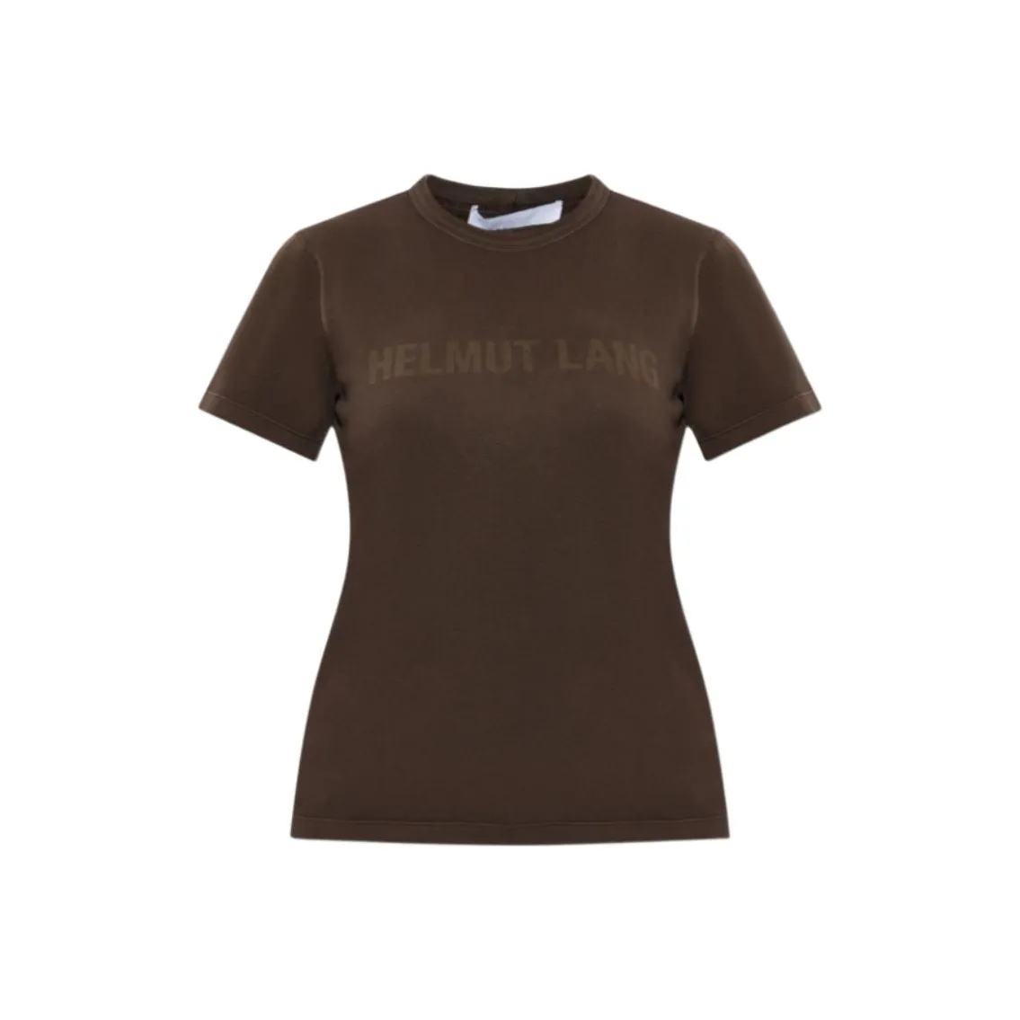 Helmut Lang Коричневые Женские T-рубашки