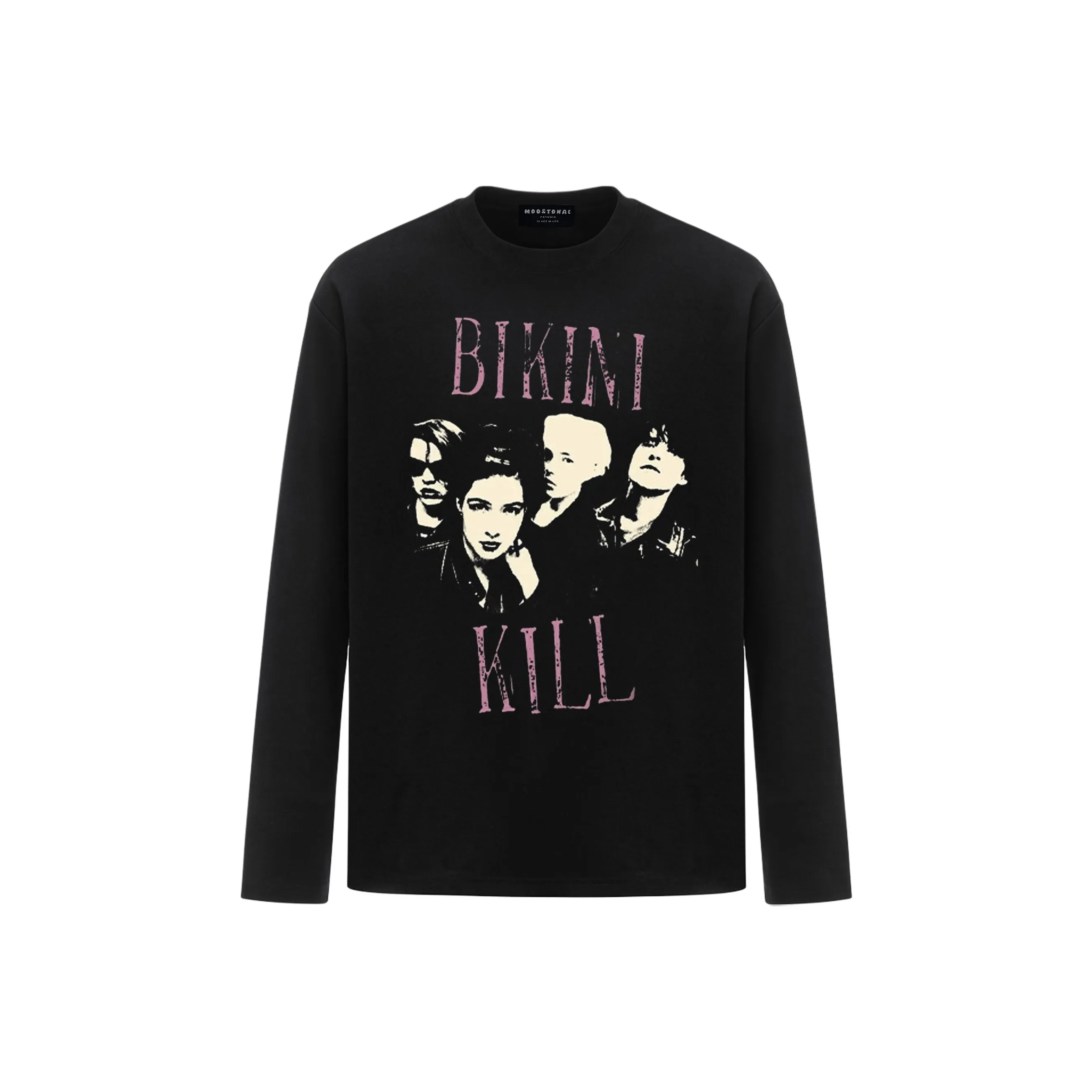 MOO TONAL Черный Унисекс T-рубашки