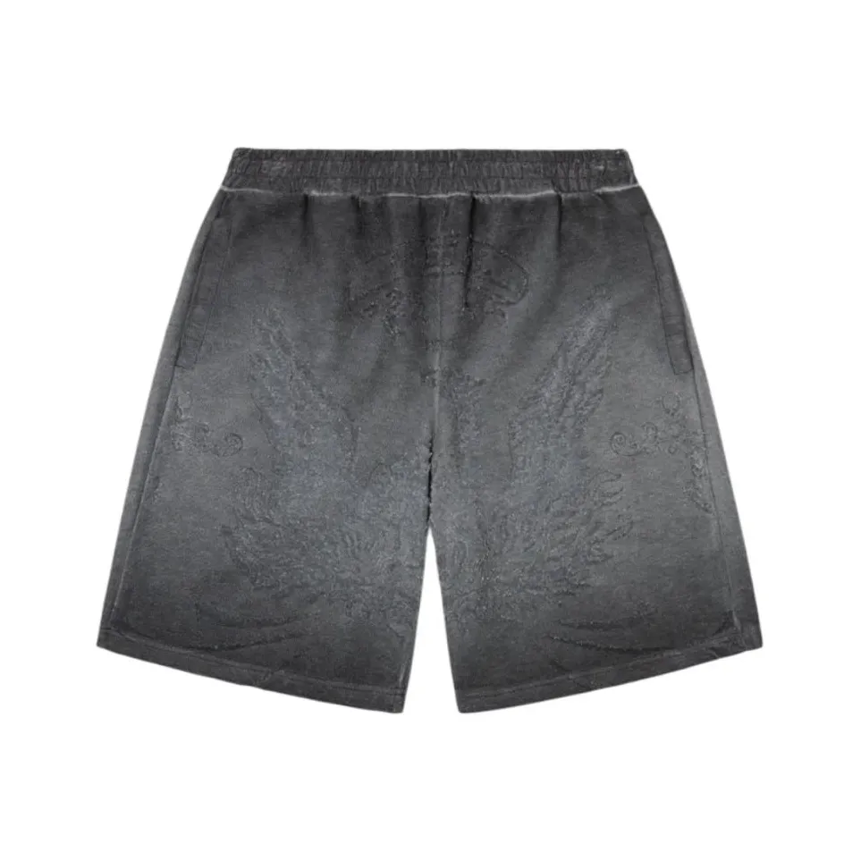 DIESEL Gray Men's Casual Shorts DIESEL Серый Мужские Повседневные Шорты