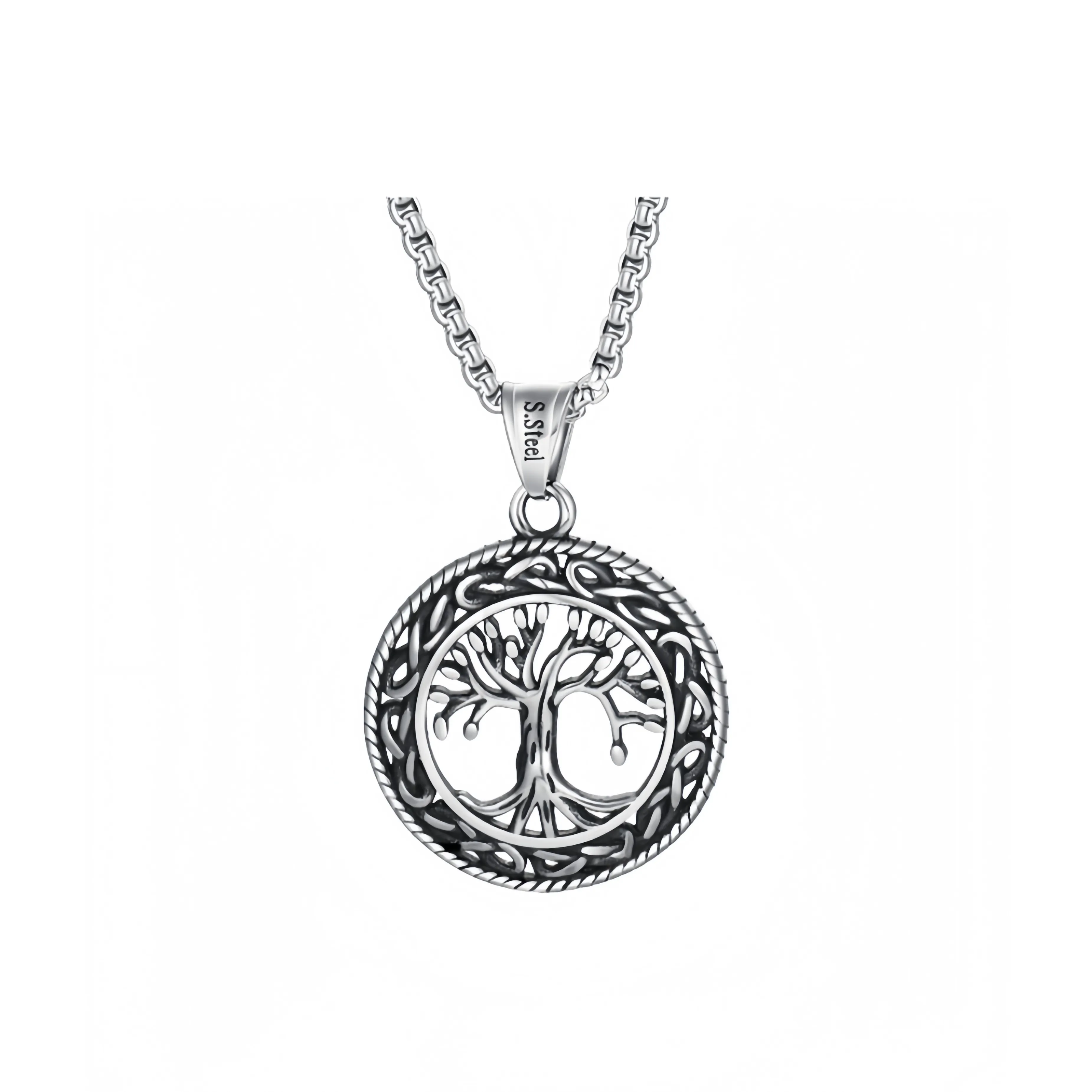 NIGHT Rider DRIGINAL Титановая сталь Ожерелье Мужское