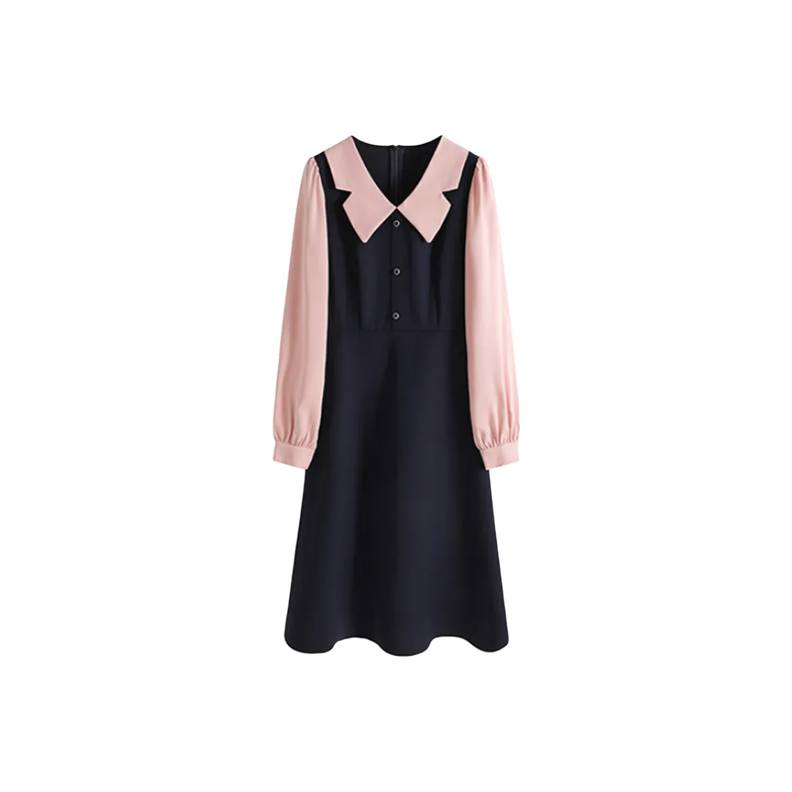 JOSR Длинное платье с длинными рукавами женское