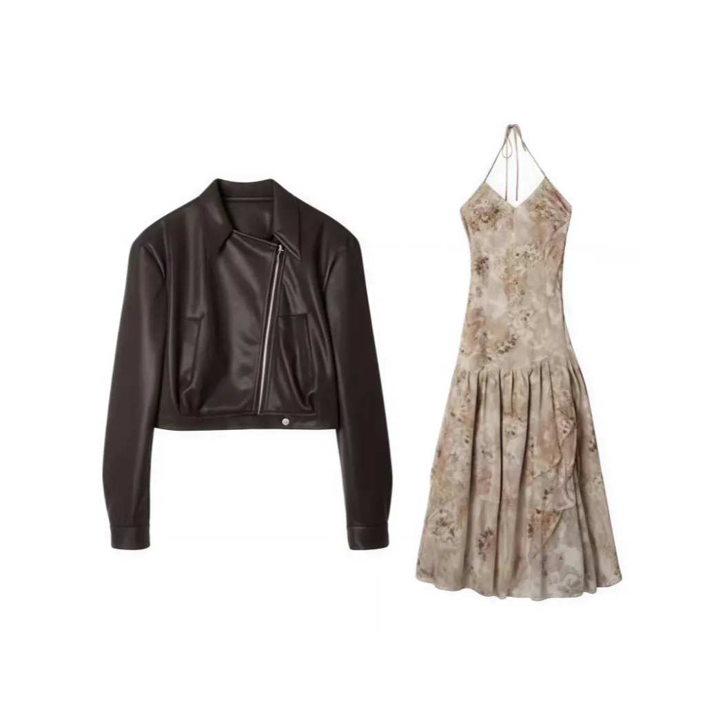 Icicofficial Куртка+Платье-камзол Женские Комплекты с юбкой