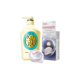 2종 세트: 트란퀼 향기 샤워 젤 550ml + 영양 보호 헤어 마스크 10g*8개