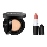 2종 세트: 킹 Roll Cushion 12g#N18 + 무광 Bullet Lipstick 3.5g#314