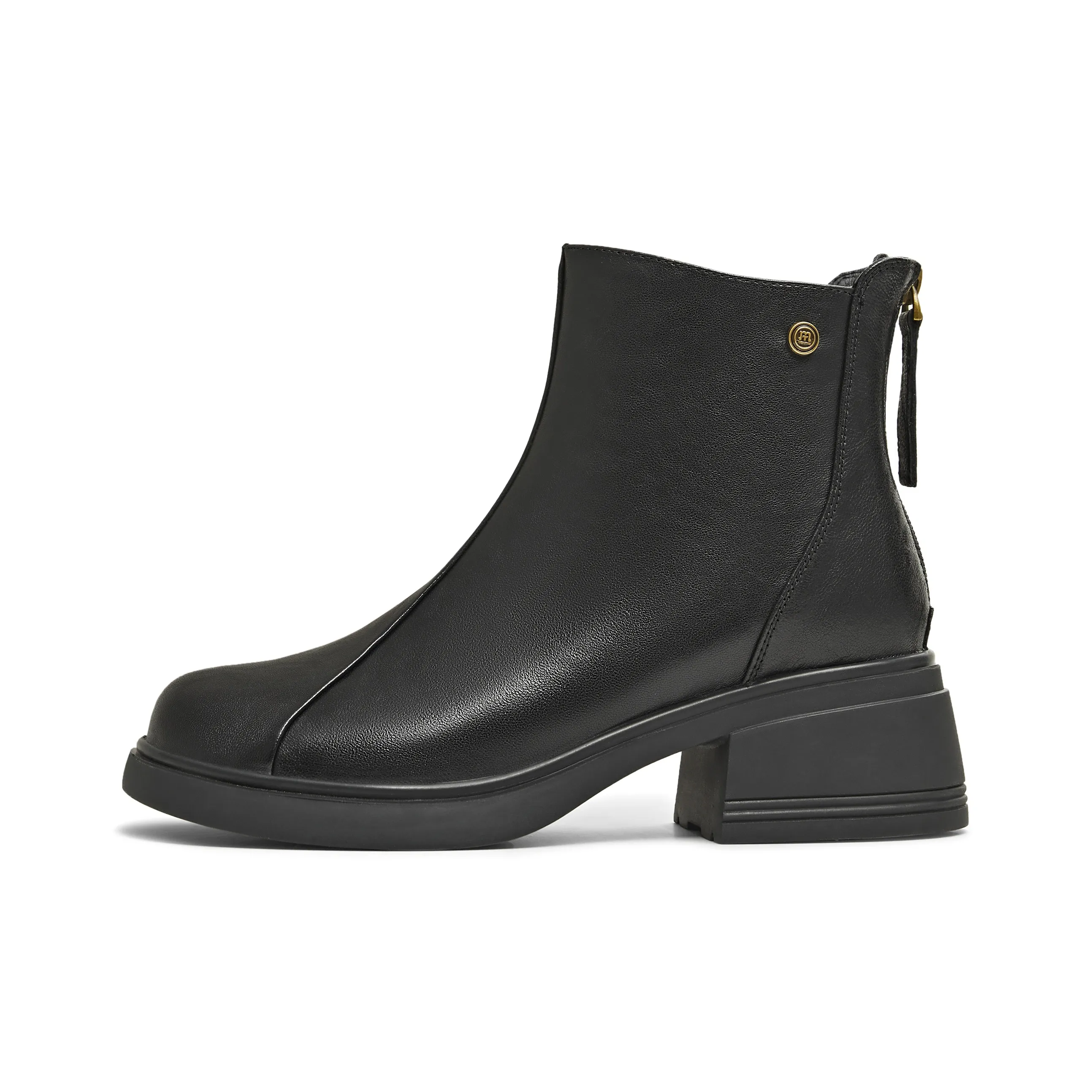 teenmix Элегантный Роскошный Утягивающие Кожаные Ботинки Ботильоны 5,5 см Женские