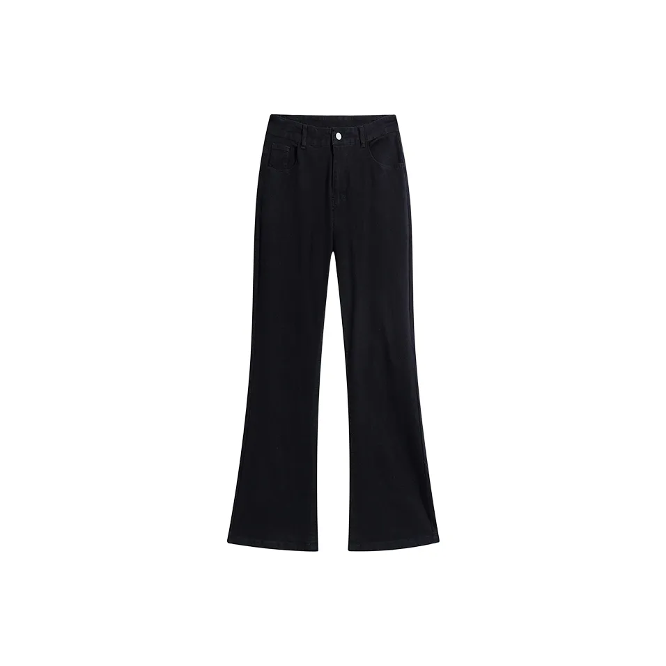 MAISON VINSON Черные Унисекс Джинсы