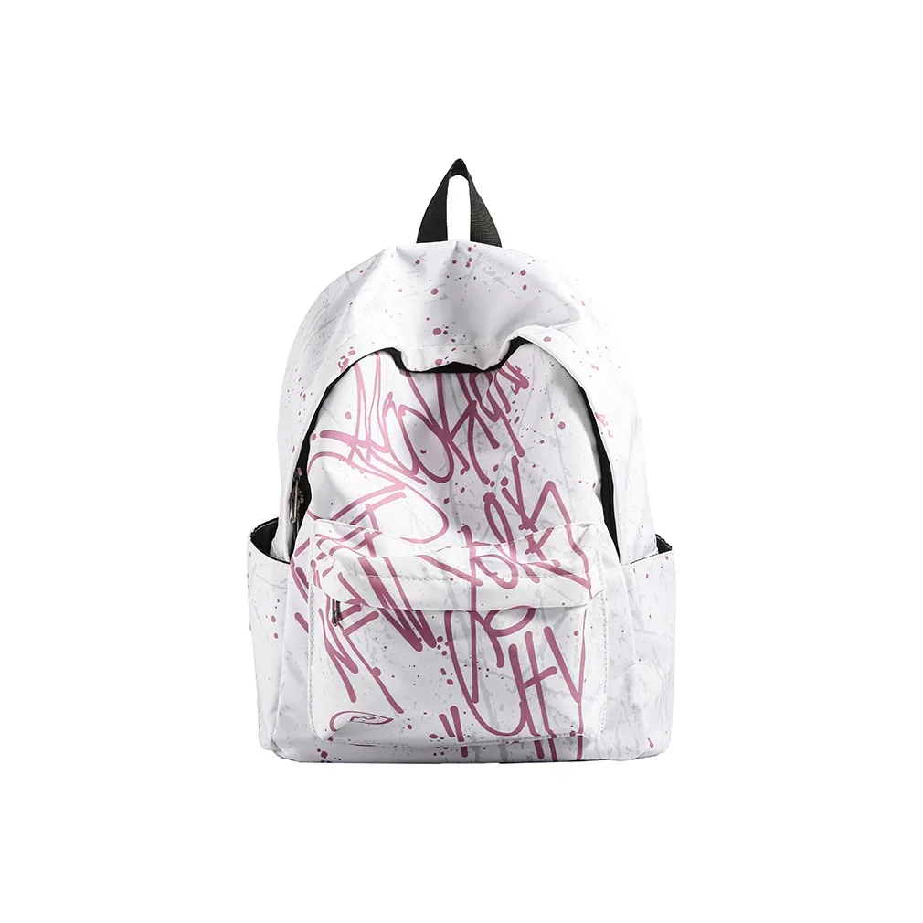 CREAM BEAR Нейлон Рюкзак Стандартный Розовый Синий Серый